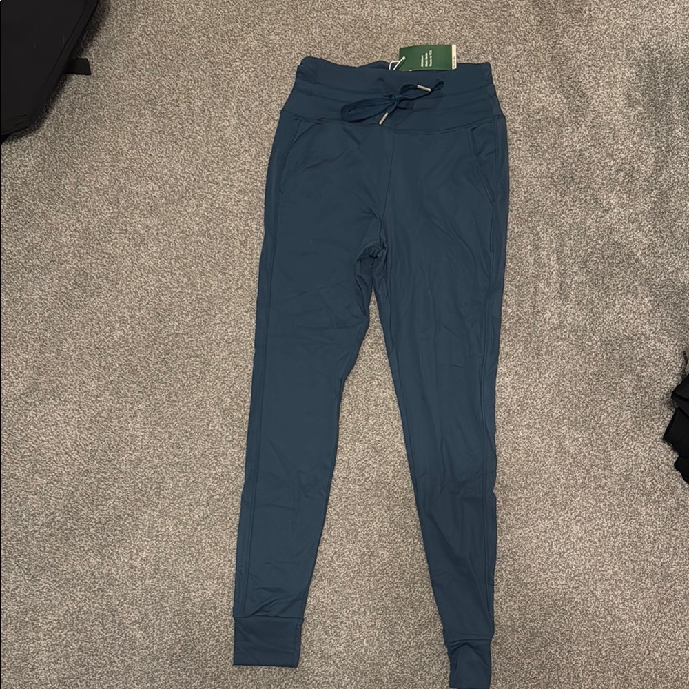 HALARA Blue Track Pants Tapered Fit